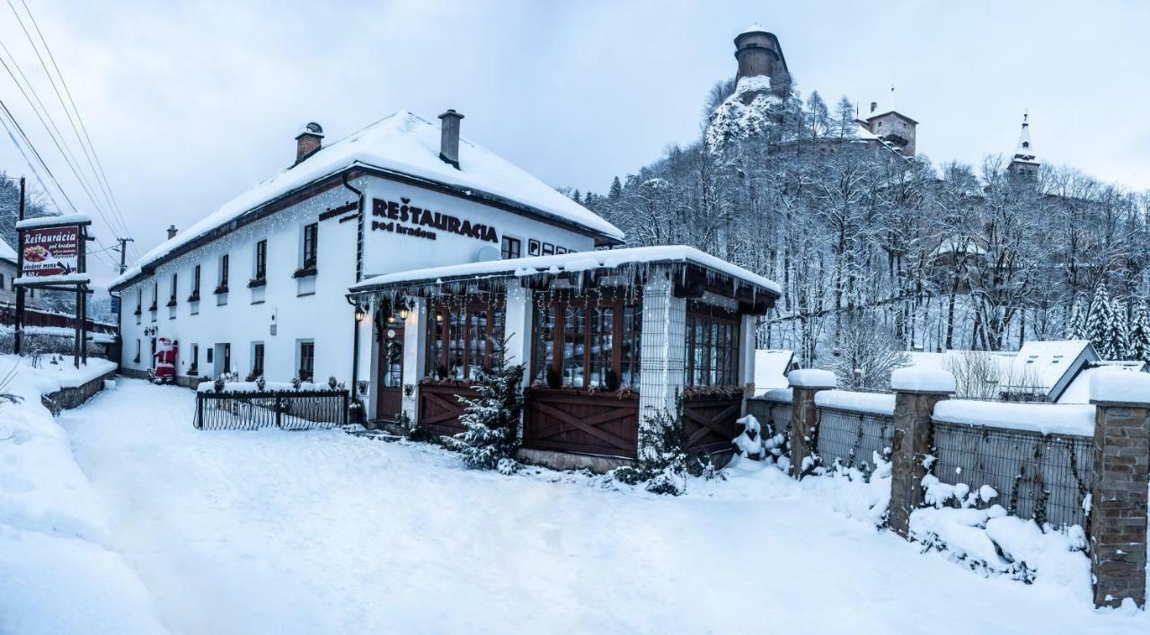 Apartmany Pod Oravskym Hradom Oravsky Podzamok Exterior photo